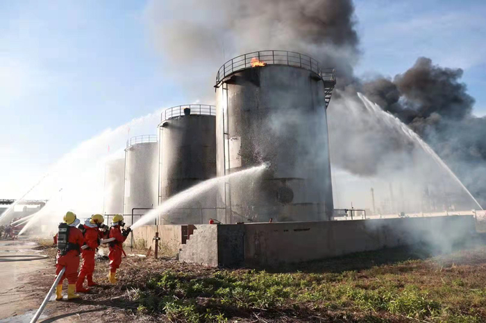 天津市组织砺剑2021危险化学品特别重大爆炸事故综合应急演练